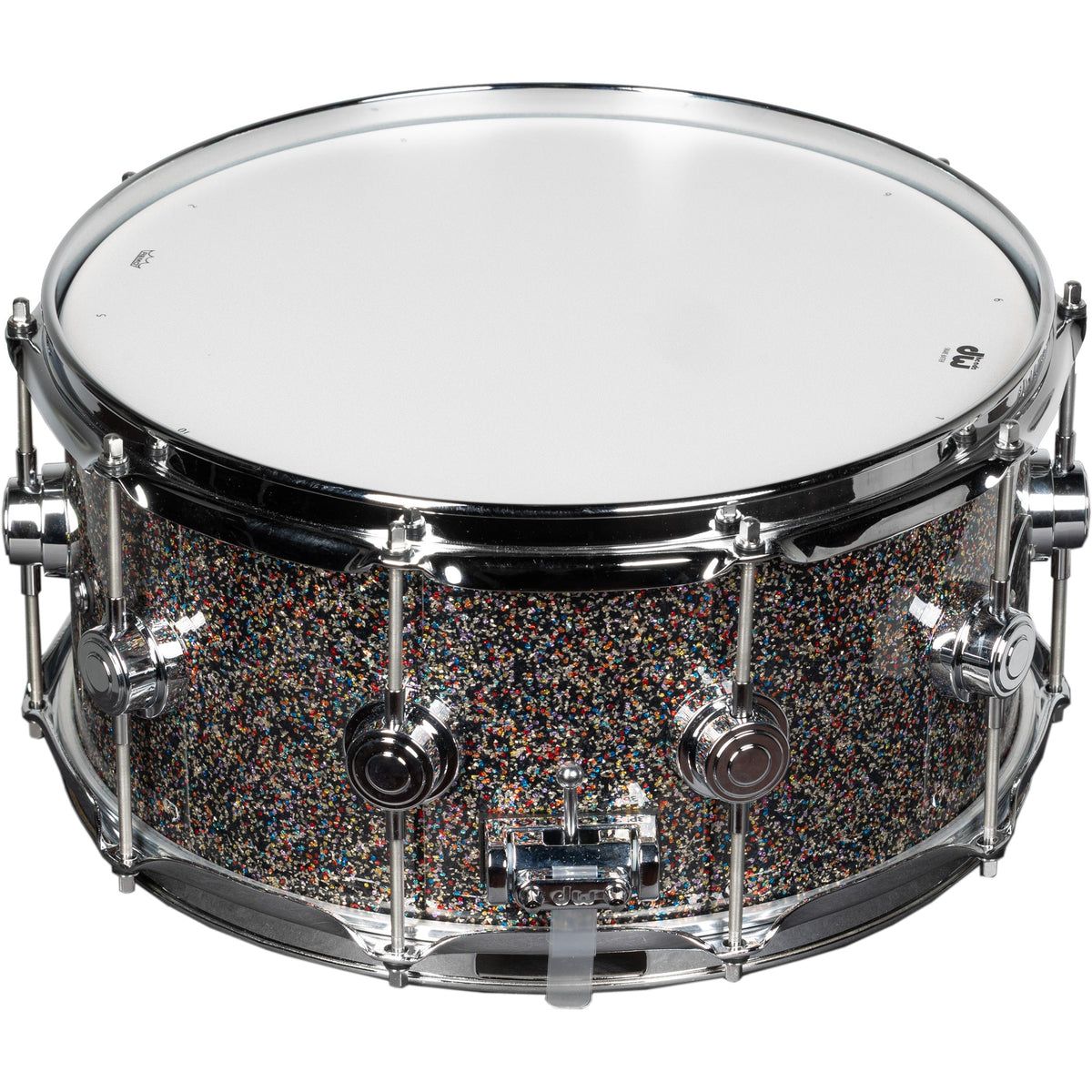 Drum Workshop Collectors Series 6.5x14 Snare Drum - Confetti Sparkle - View 3 | MusicMarket