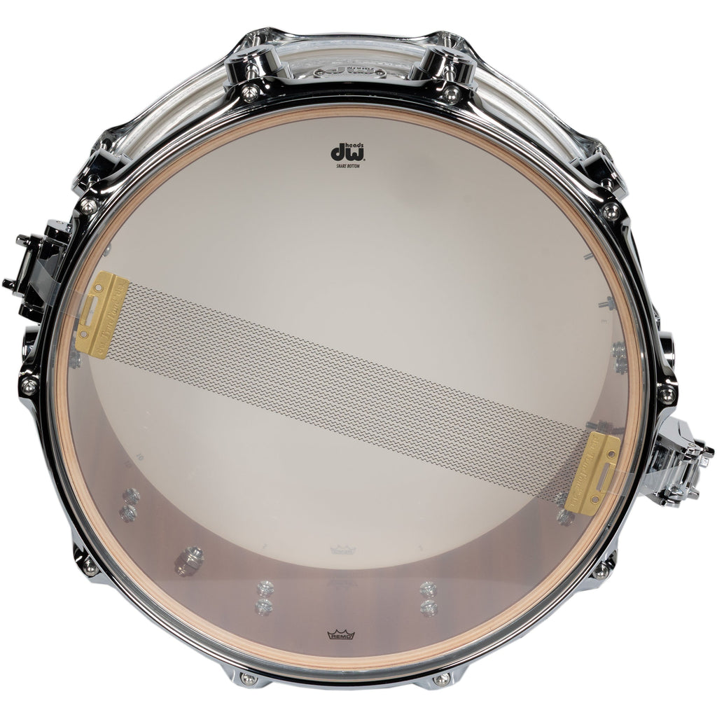 Drum Workshop Collectors Series 5x14 Snare Drum - White Onyx - View 4 | MusicMarket
