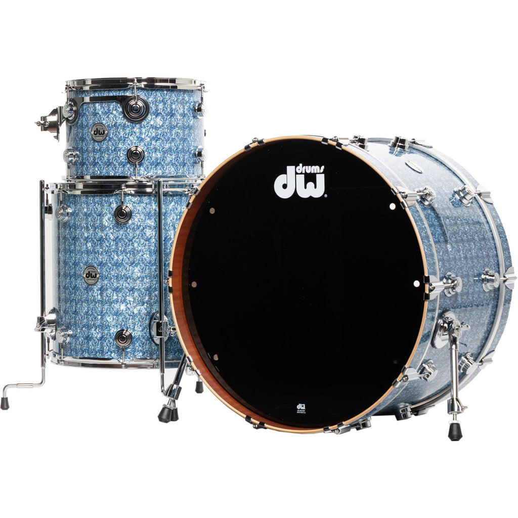 Drum Workshop Collectors Series 3-Piece Shell Kit - Blue Boa - View 2 | MusicMarket