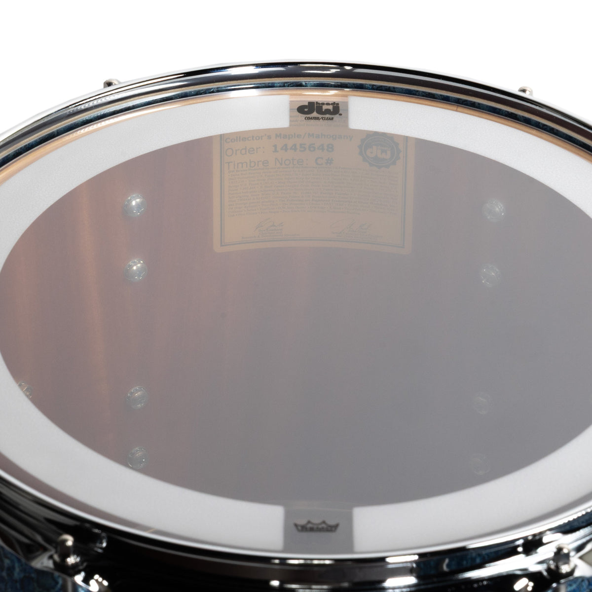 Drum Workshop Collectors Series 3-Piece Shell Kit - Blue Boa - View 4 | MusicMarket