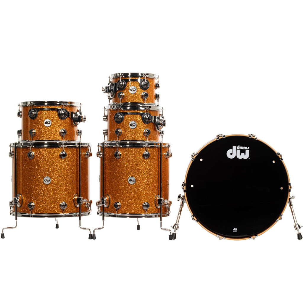 Drum Workshop Collectors Series 6-Piece Shell Kit - Burnt Orange - View 3 | MusicMarket