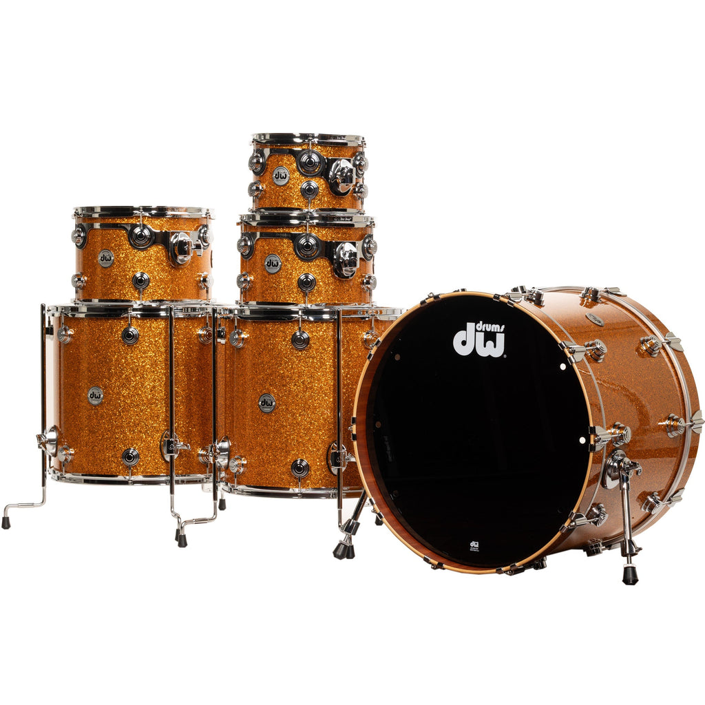 Drum Workshop Collectors Series 6-Piece Shell Kit - Burnt Orange - View 2 | MusicMarket