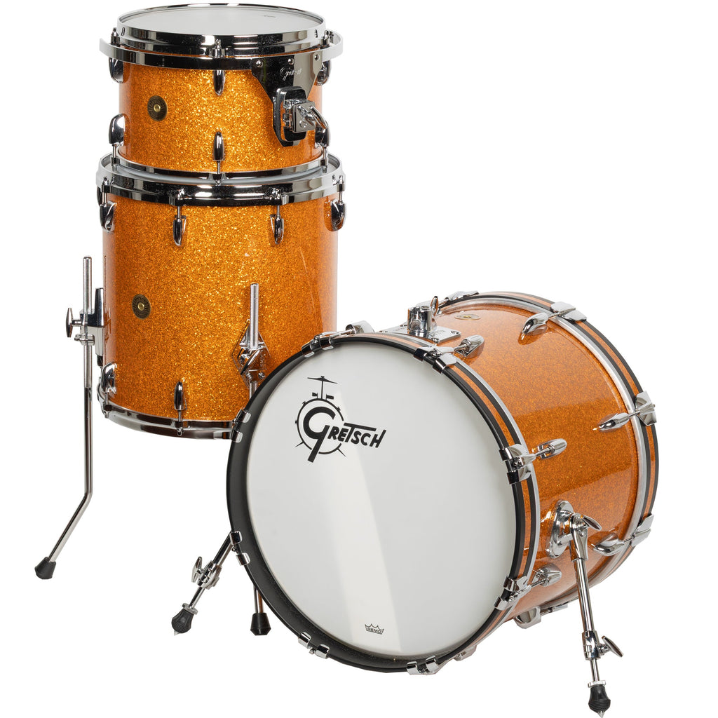 Gretsch USA Custom 3-Piece Shell Kit - Gold Glass - View 2 | MusicMarket