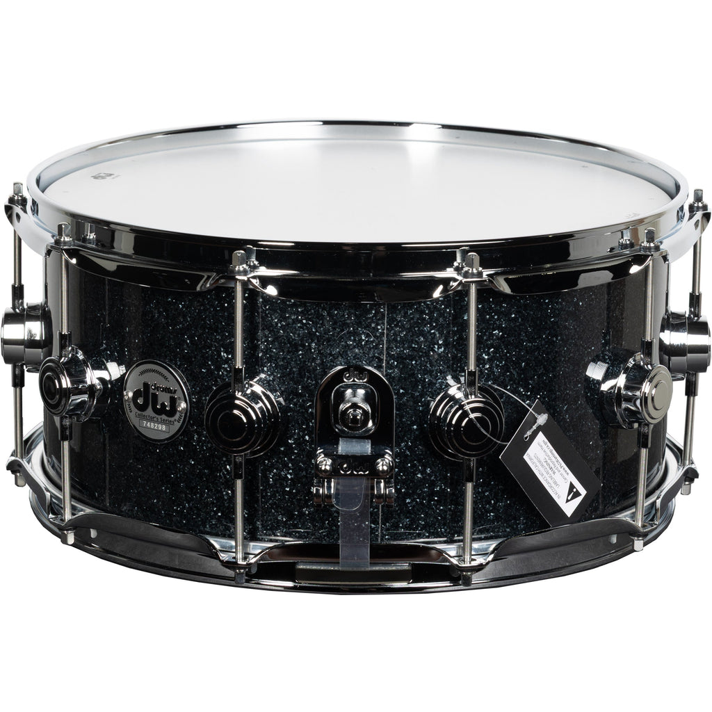 Drum Workshop Collectors Series 6.5x14 Snare Drum - Black Ice - View 2 | MusicMarket