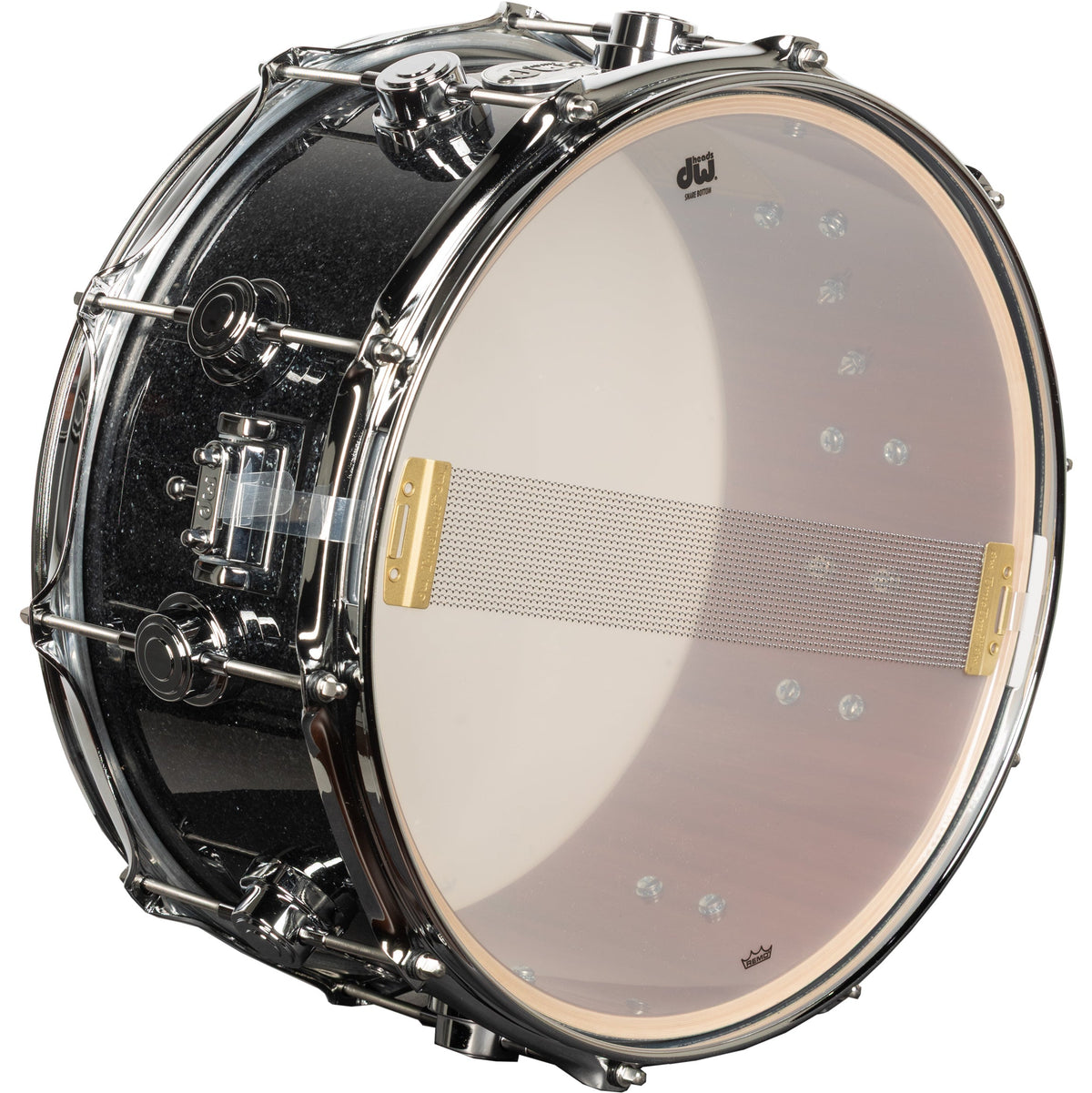 Drum Workshop Collectors Series 6.5x14 Snare Drum - Black Ice - View 3 | MusicMarket