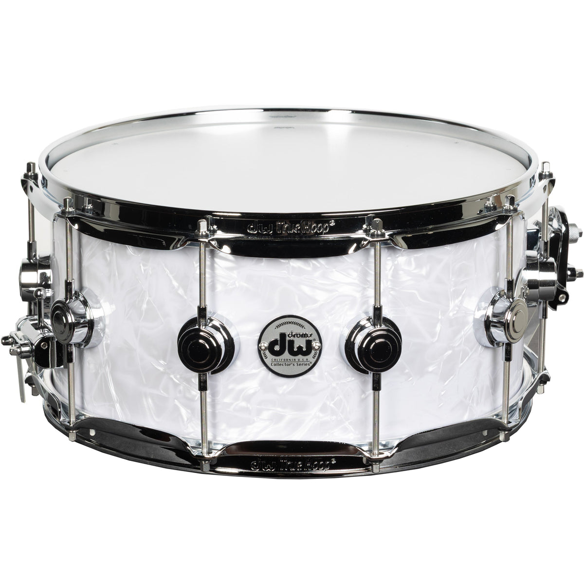 Drum Workshop Collectors Series 6.5x14 Snare Drum - White Marine - MusicMarket