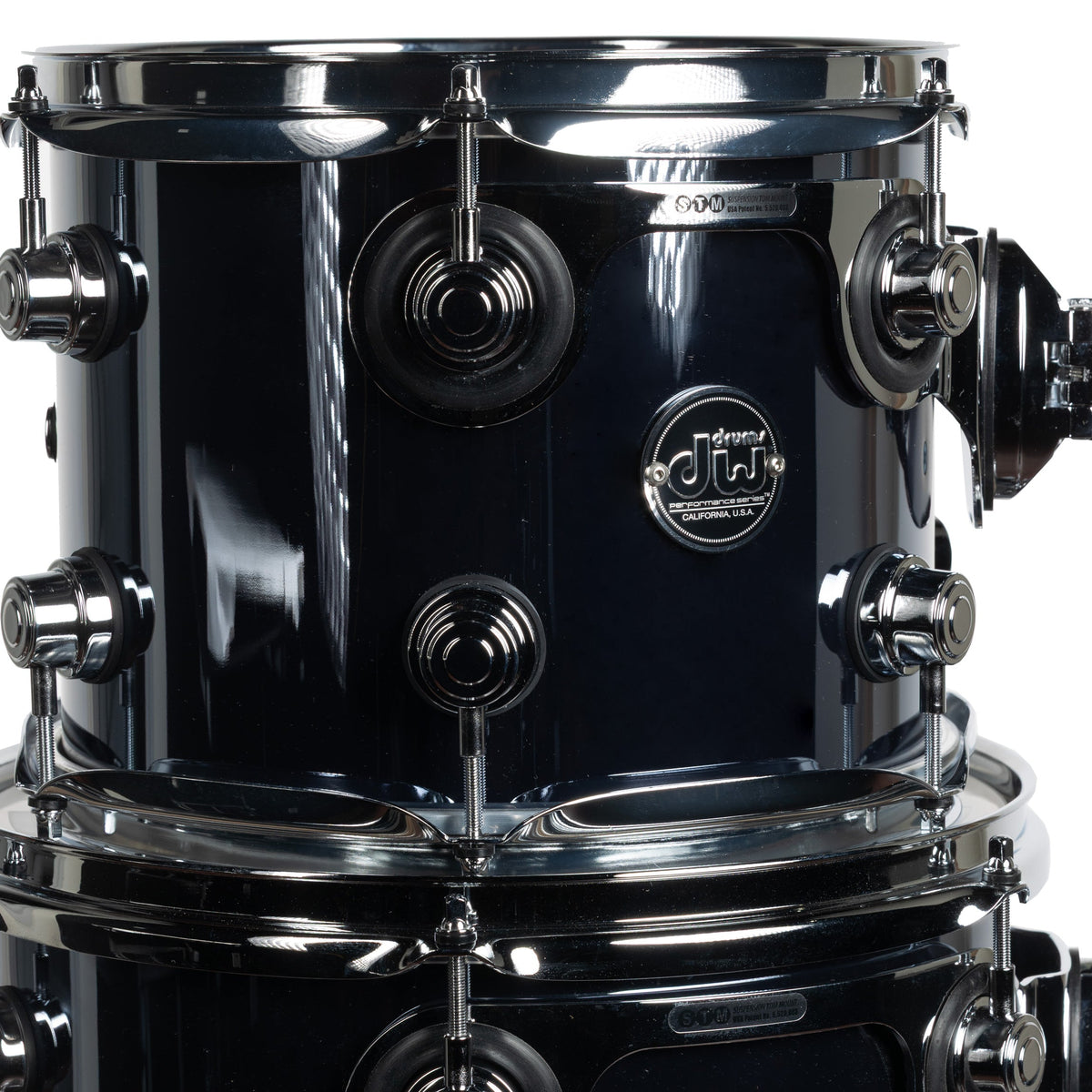 Drum Workshop Performance Series 4-Piece Shell Kit - Chrome Shadow - View 5 | MusicMarket