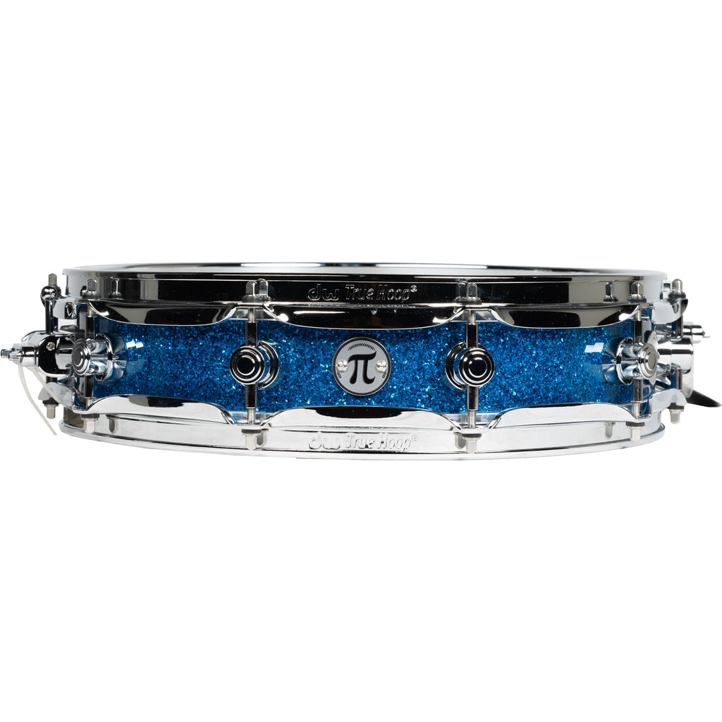Drum Workshop Collectors Series 3.14x14 Pi Snare Drum - Blue Glass - MusicMarket
