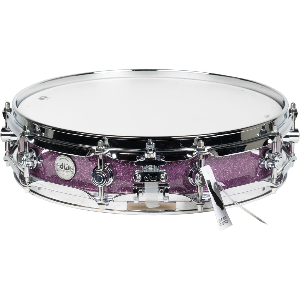 Drum Workshop Collectors Series 3.14x14 Pi Snare Drum - Purple Glass - View 2 | MusicMarket