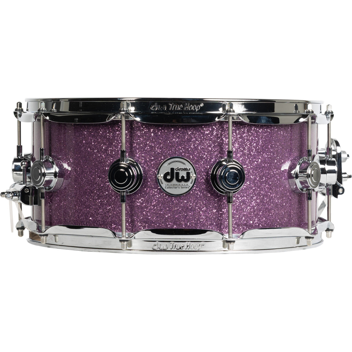 Drum Workshop Collectors Series SonicPly 6x14 Snare Drum - Purple Glass - MusicMarket