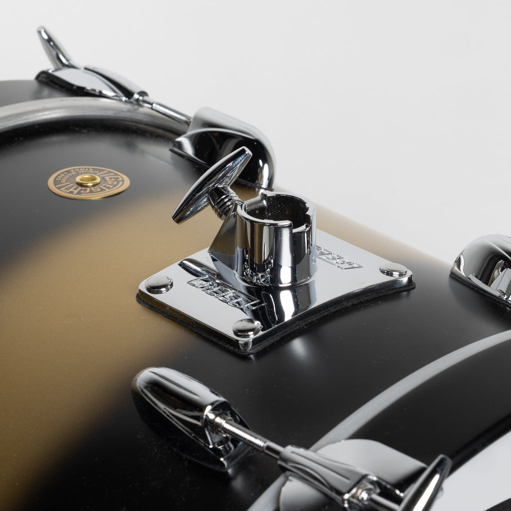 Gretsch Broadkaster 3-Piece Shell Kit - Satin Gold to Black Duco - View 5 | MusicMarket