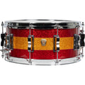 Ludwig Limited Edition Classic Maple 6.5x14 Snare Drum - Red Gold Red Sparkle - MusicMarket