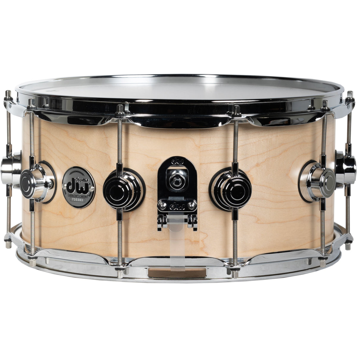 Drum Workshop Collectors Series 6.5x14 Snare Drum - Satin Natural - View 2 | MusicMarket