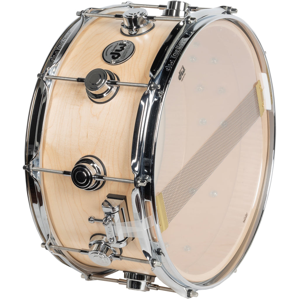 Drum Workshop Collectors Series 6.5x14 Snare Drum - Satin Natural - View 3 | MusicMarket
