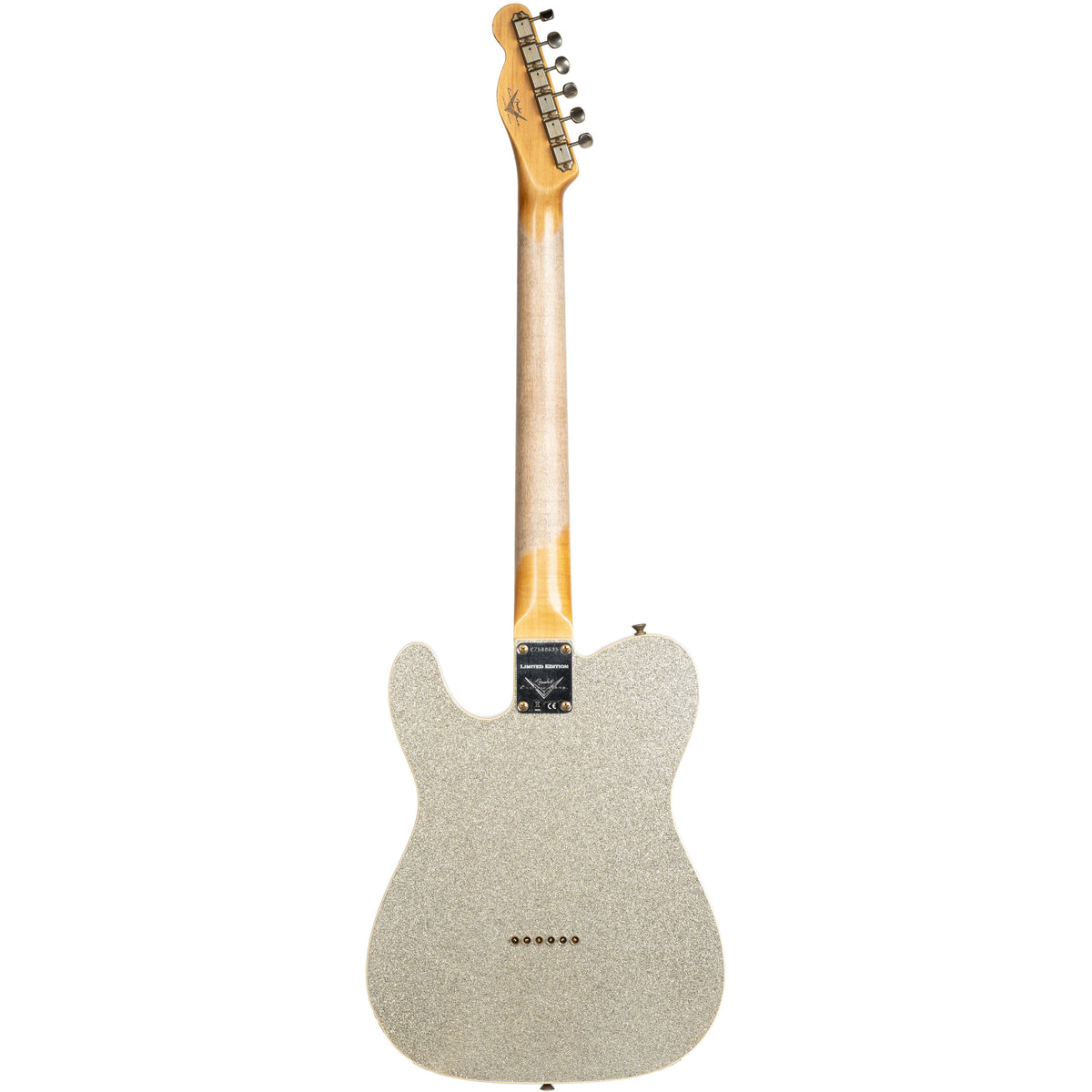 Fender Custom Shop - ‘60 Telecaster Custom Thinline - Aged Silver Sparkle - View 2 | MusicMarket