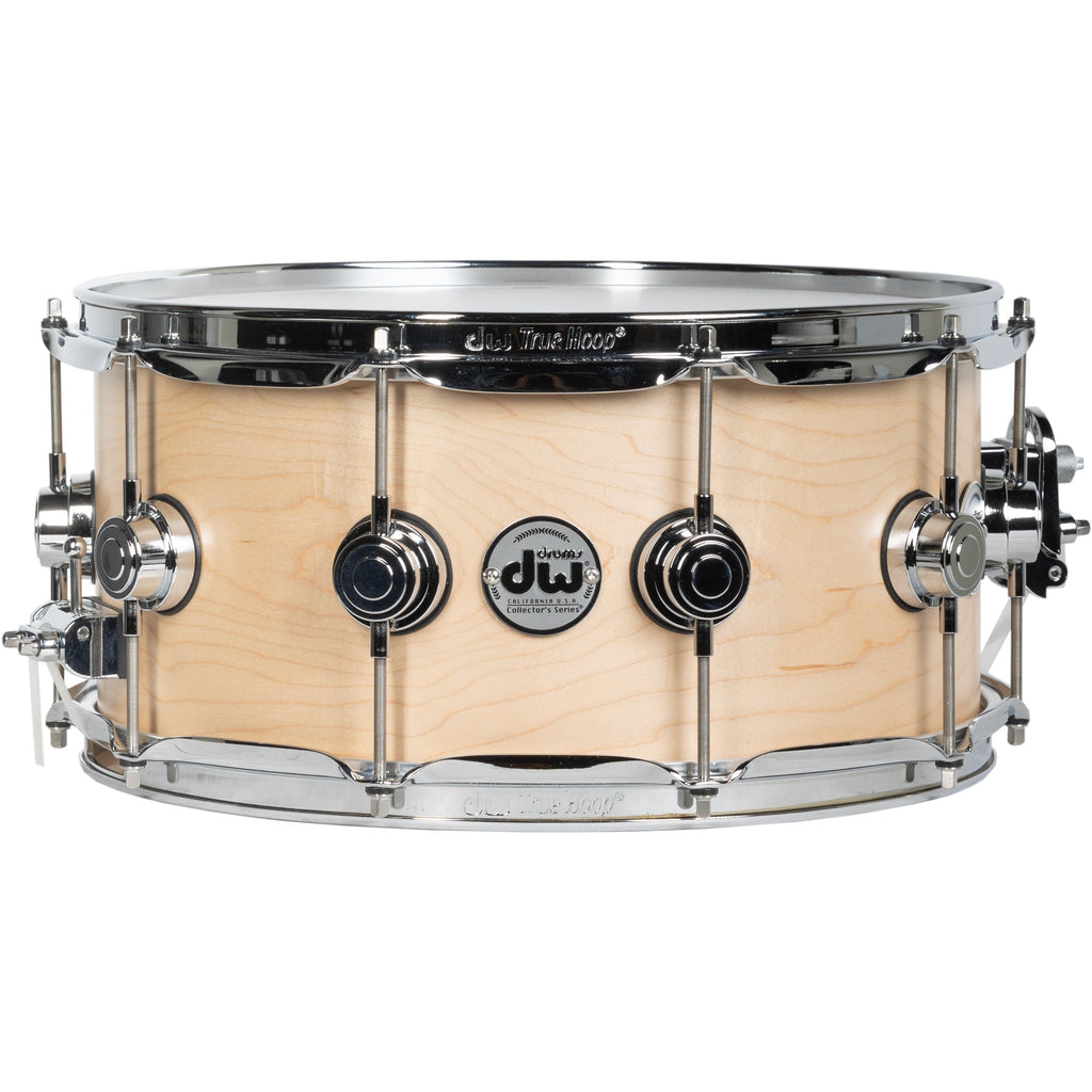 Drum Workshop Collectors Series 6.5x14 Snare Drum - Satin Natural - MusicMarket