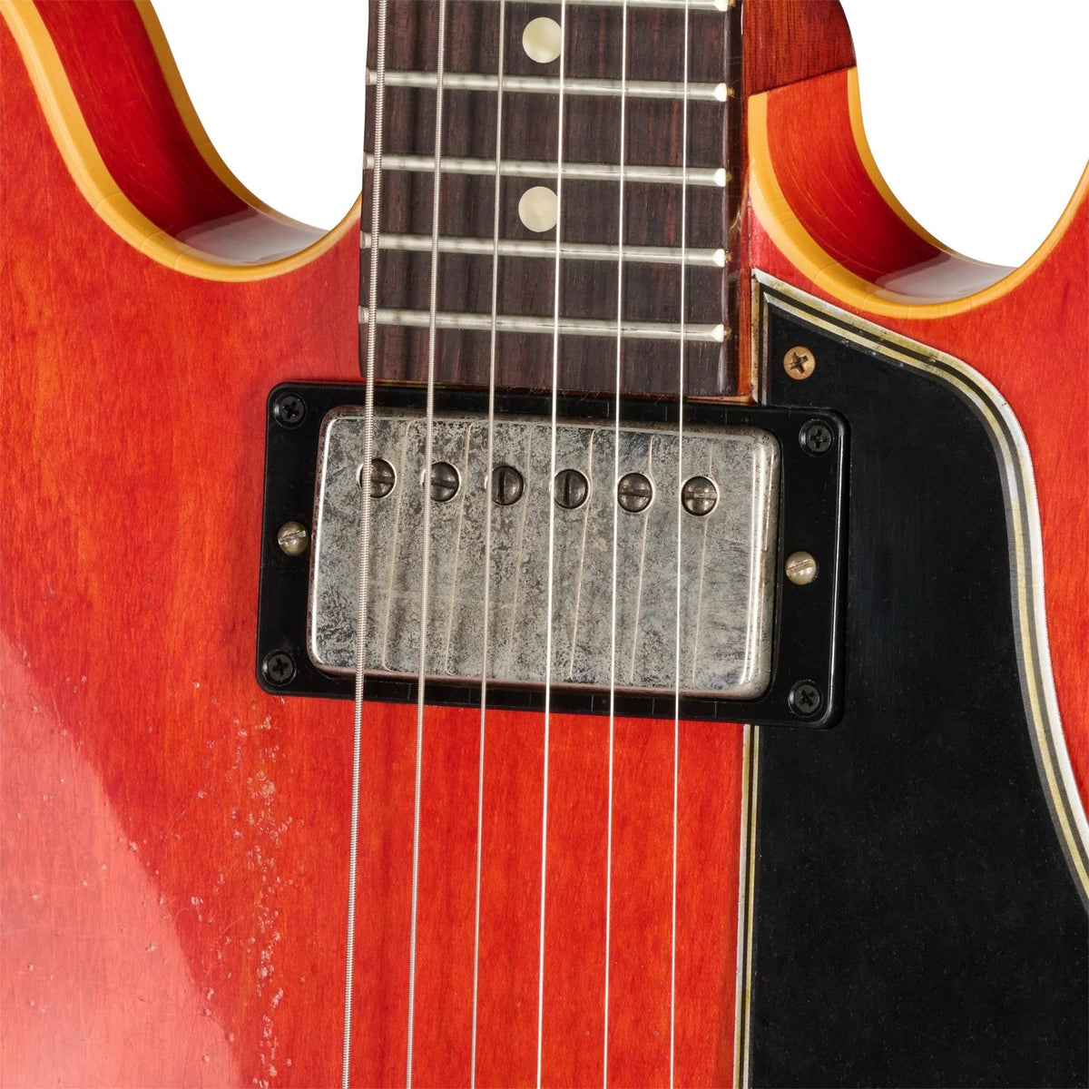 Gibson Custom Shop Murphy Lab 1958 ES-335 Heavy Aged Semi-Hollowbody Electric Guitar - Watermelon - View 13 |
