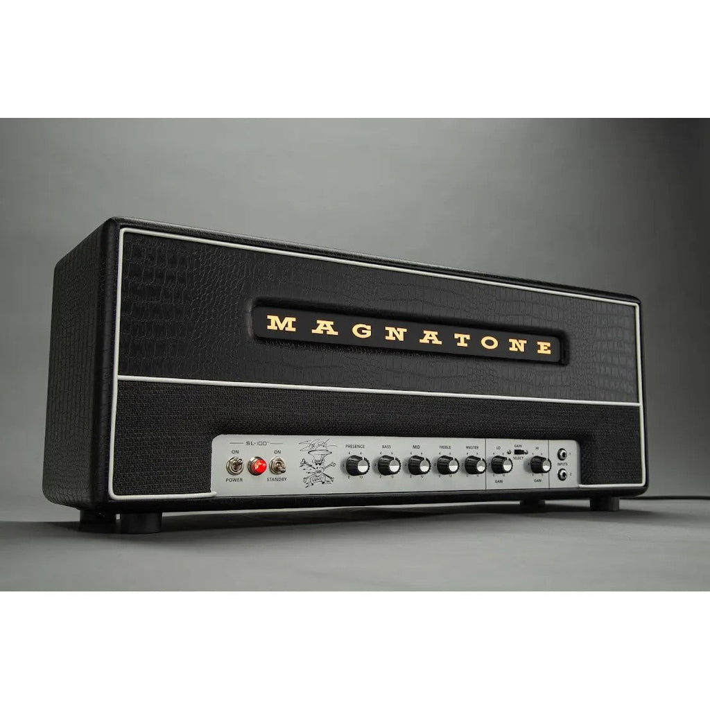 Magnatone Blackout Series Slash SL-100 100-Watt Signature Guitar Amplifier Head - View 4 | MusicMarket