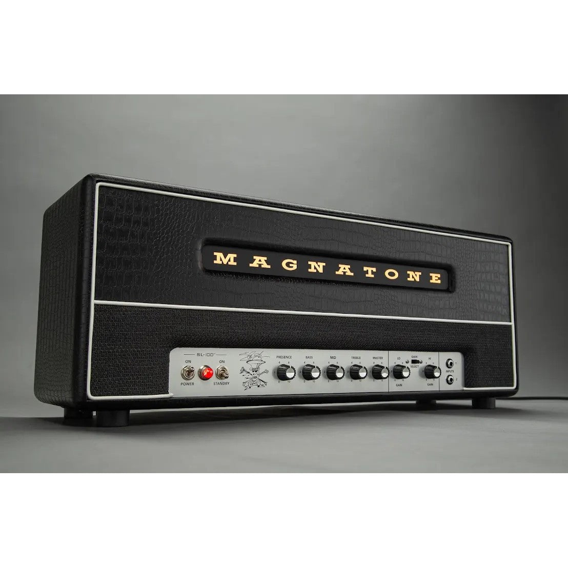 Magnatone Blackout Series Slash SL-100 100-Watt Signature Guitar Amplifier Head - View 4 | MusicMarket