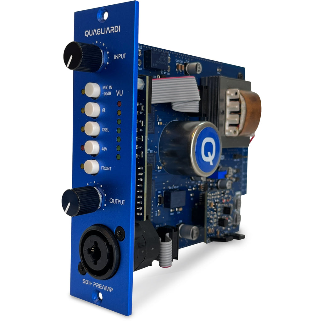 Quagliardi Pro Audio 501+ 500 Series Preamp - View 2 | MusicMarket