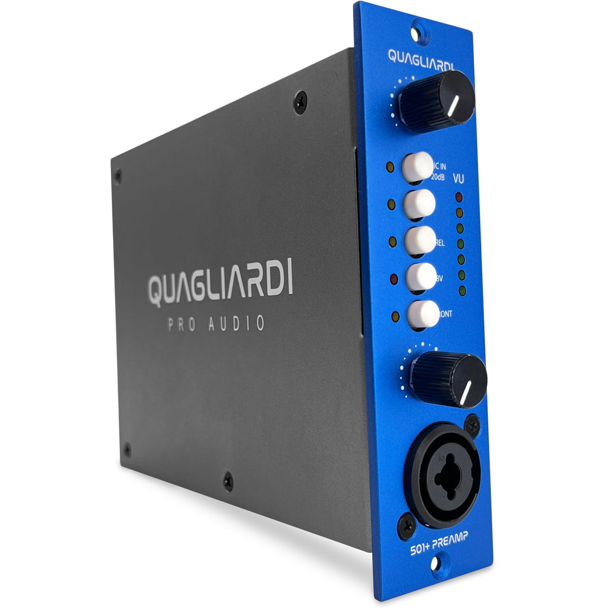Quagliardi Pro Audio 501+ 500 Series Preamp - View 3 | MusicMarket