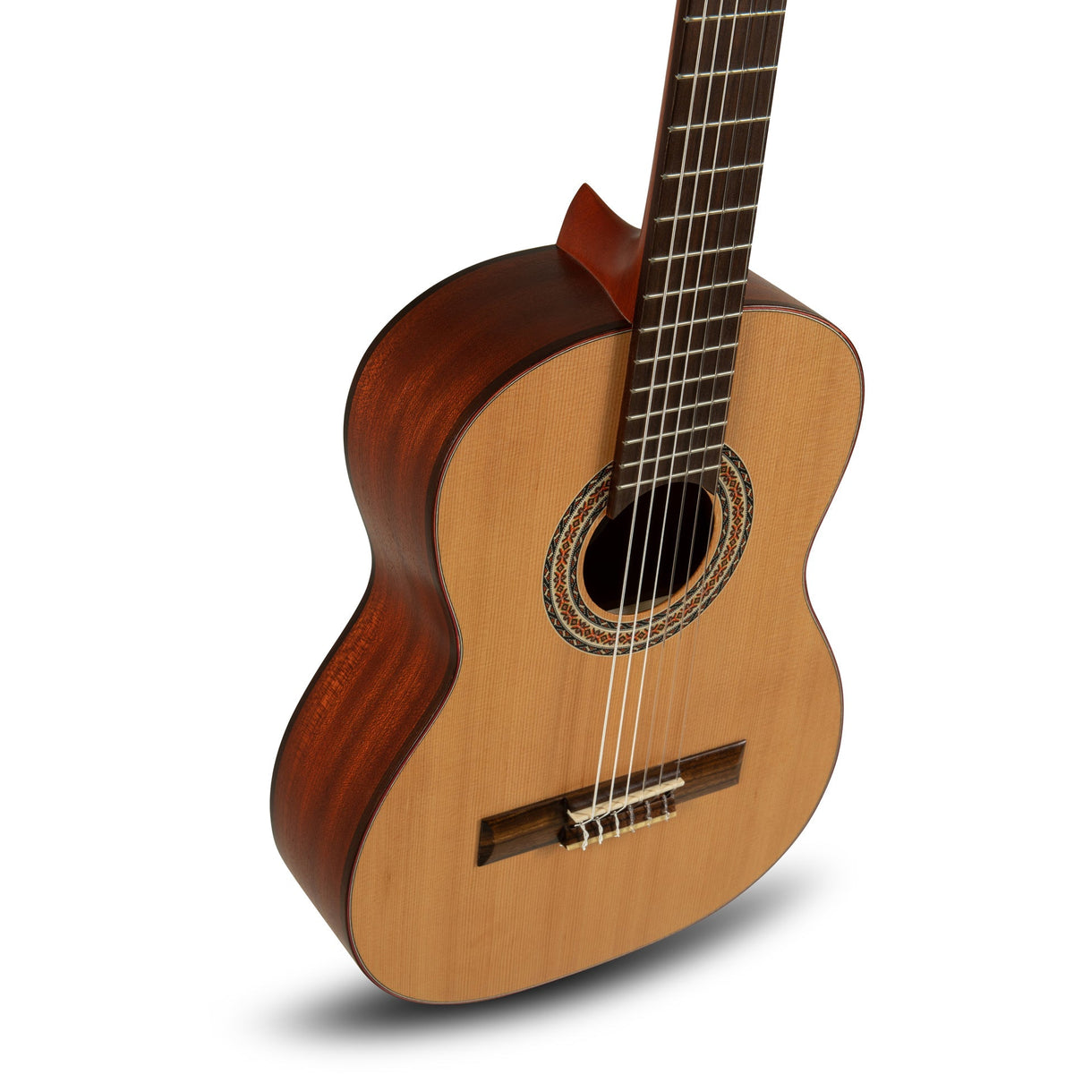 Manuel Rodriguez Tradicion T-53 Acoustic Guitar - Red-Cedar/Mahogany 1/2 - View 3 | MusicMarket