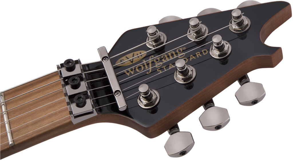 EVH Wolfgang® Standard QM Electric Guitar Baked Maple Fingerboard, Black Fade - View 7 | MusicMarket