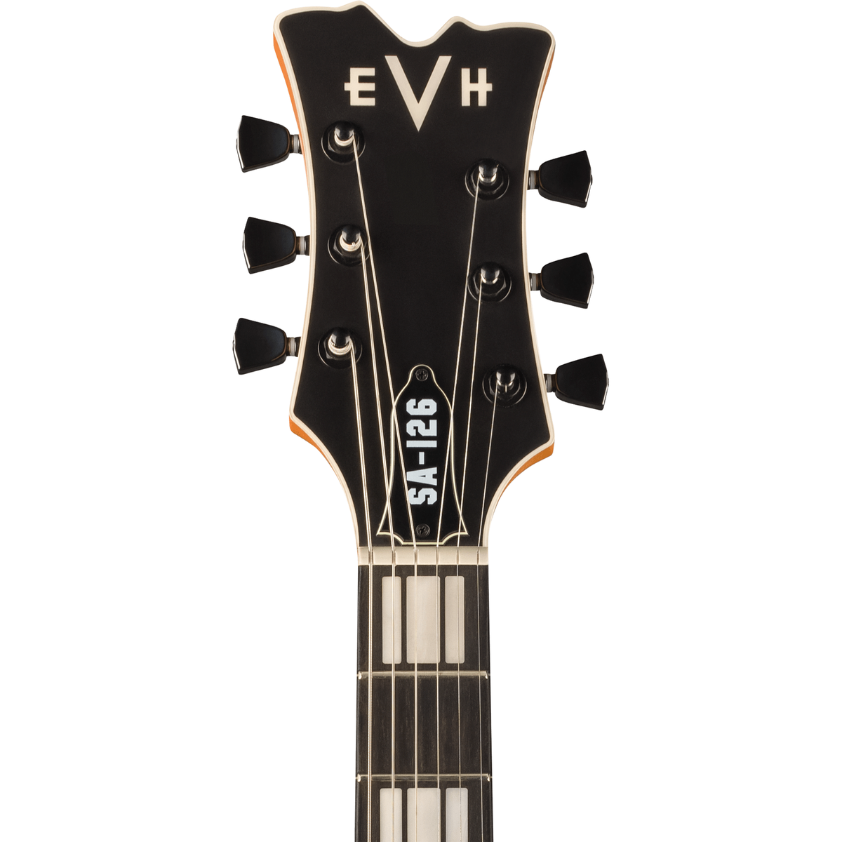 EVH SA-126 Special Semi-Hollow Electric Guitar - Stealth Black - View 4 | MusicMarket