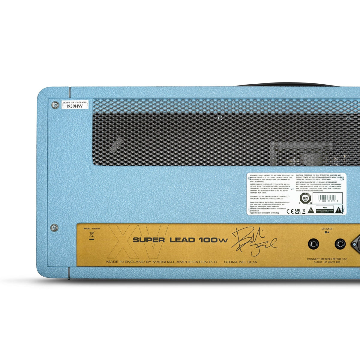 Marshall 1959BJA Billie Joe Armstrong Signature 100-Watt Amp Head - View 6 | MusicMarket