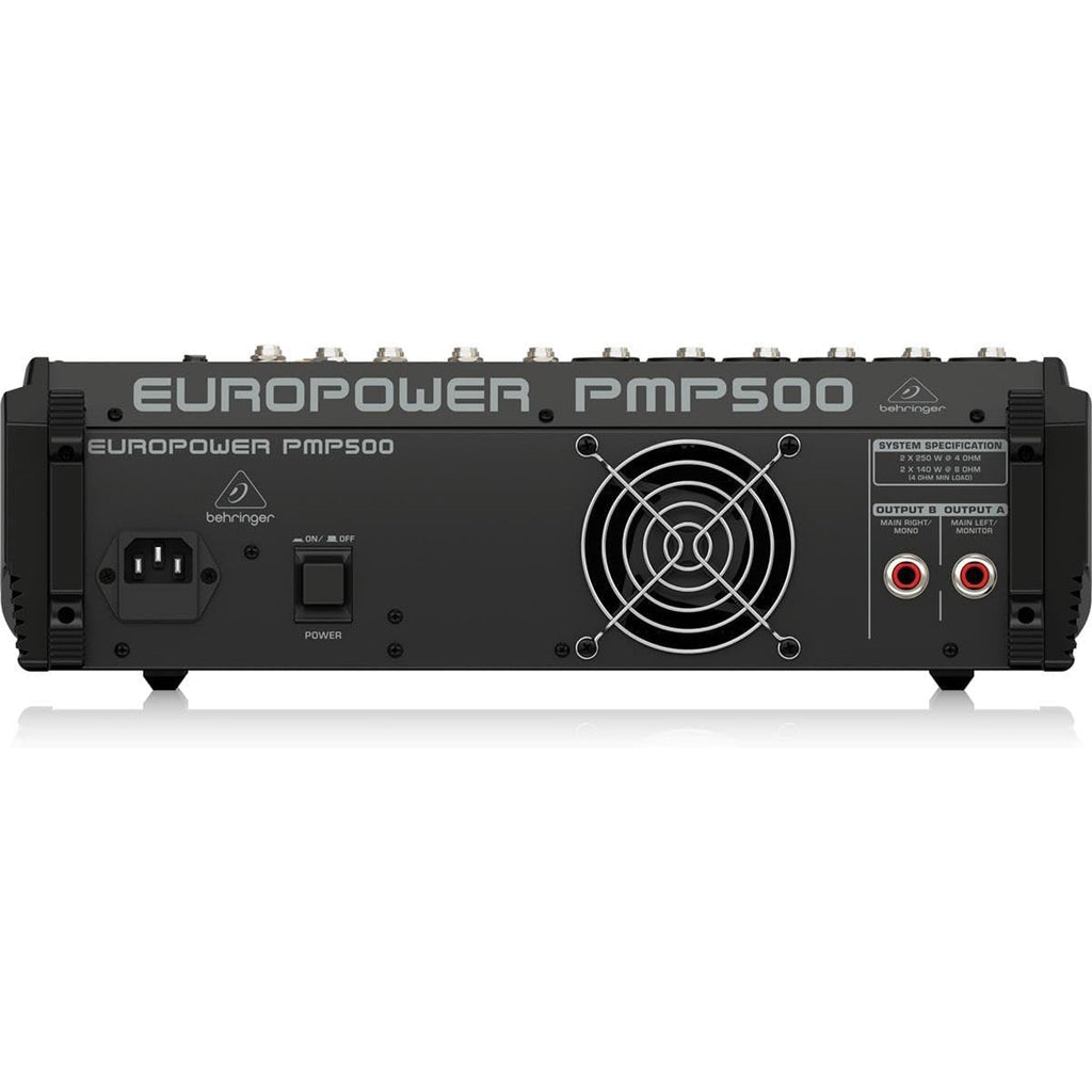 Behringer Europower PMP500 12-Channel 500W Powered Mixer - View 3 | MusicMarket