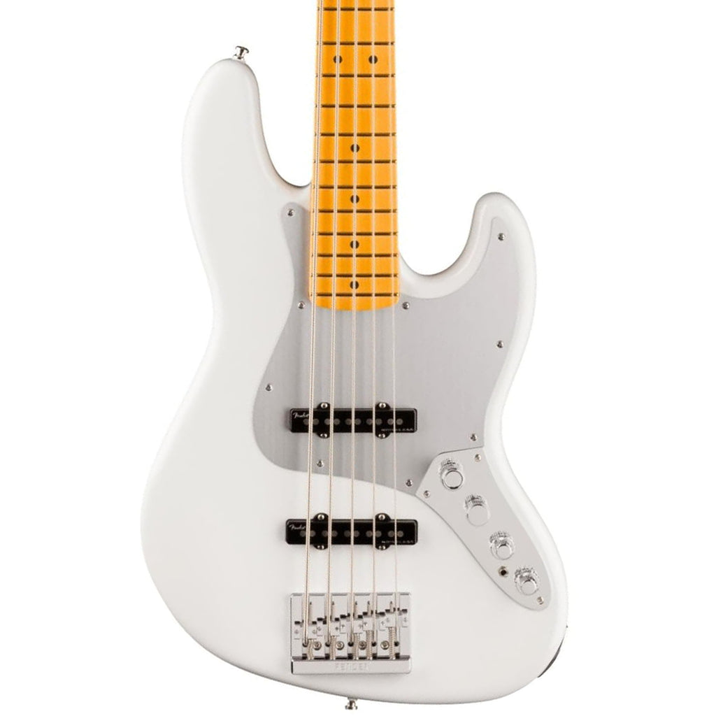 Fender American Ultra II Jazz Bass V - Avalanche, Maple Fingerboard - MusicMarket