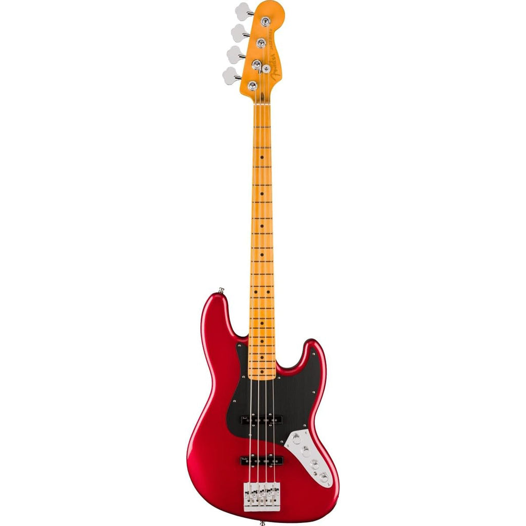 Fender American Ultra II Jazz Bass - Sinister Red, Maple Fingerboard - View 2 | MusicMarket