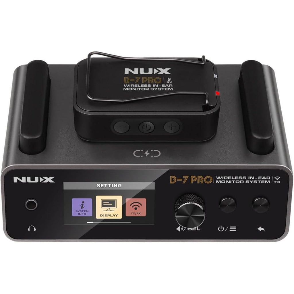 NUX B-7Pro Wireless In-ear Monitoring System - 2.4GHz - View 3 | MusicMarket
