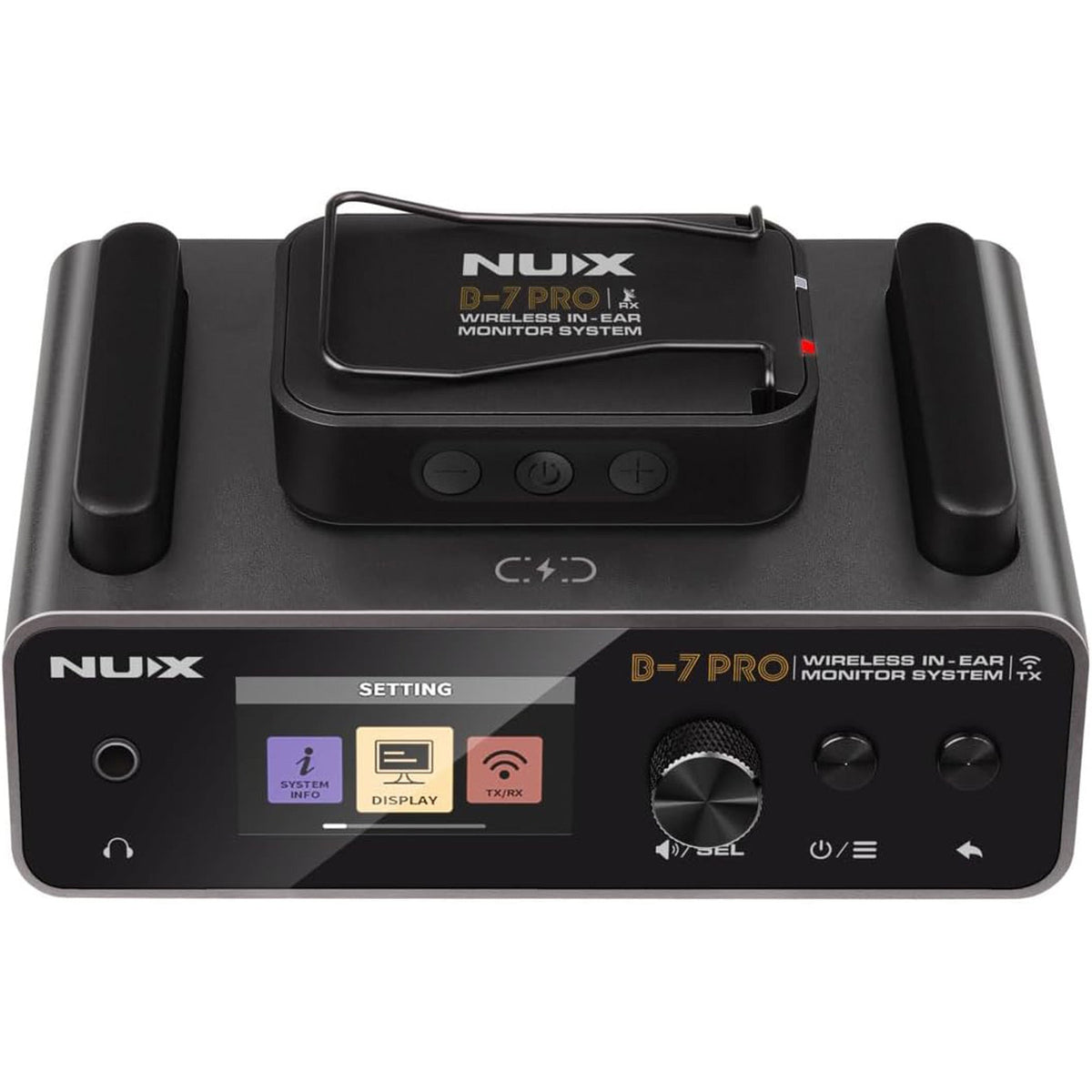 NUX B-7Pro Wireless In-ear Monitoring System - 2.4GHz - View 3 | MusicMarket