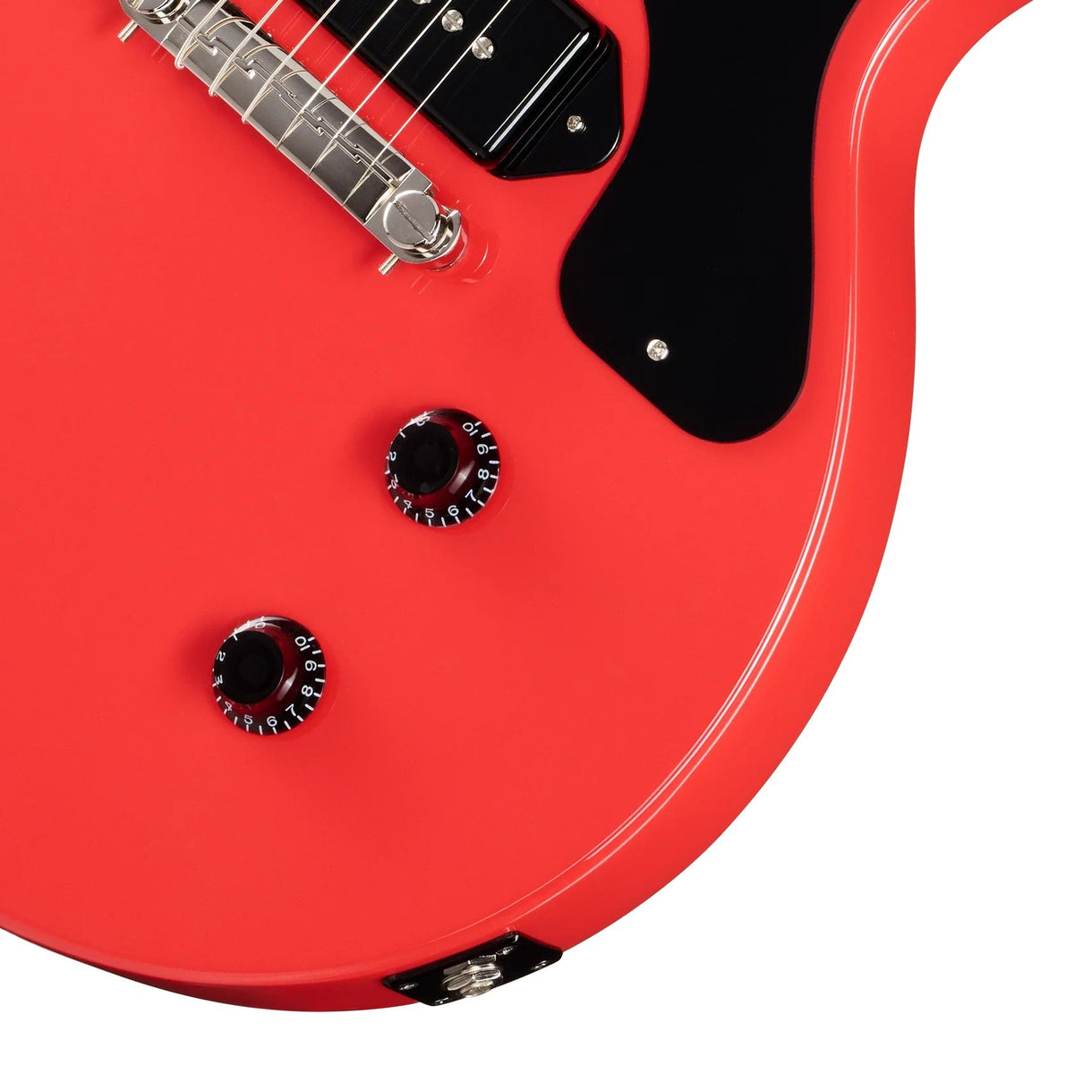 Epiphone Limited Edition Billie Joe Armstrong Les Paul Junior Signature Electric Guitar - Radiant Red - View 8 |