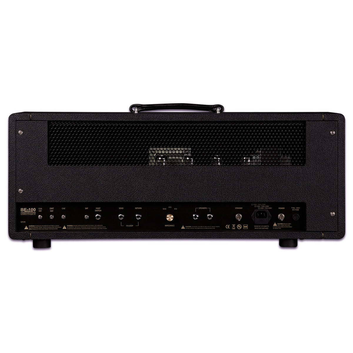 Friedman BE-100 Deluxe 3-Channel 100-Watt Guitar Amplifier Head - View 2 | MusicMarket