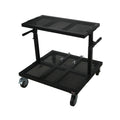ProX X-BeatWagon Professional Mobile DJ Rolling Workstation with Adjustable Shelf - MusicMarket