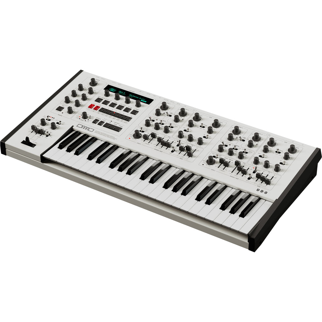 UDO Audio DMNO 8 Voice Analog Hybrid Synthesizer - White - View 5 | MusicMarket