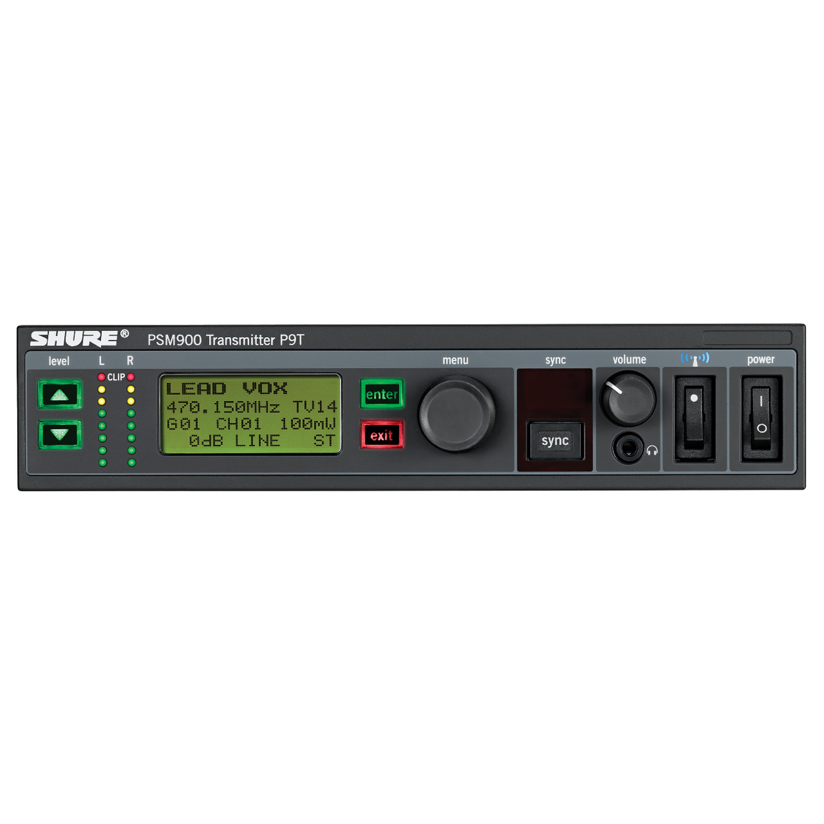 Shure P9TRA425CL-G7 PSM900 Wireless Personal Monitor System - G7 Band - View 3 | MusicMarket