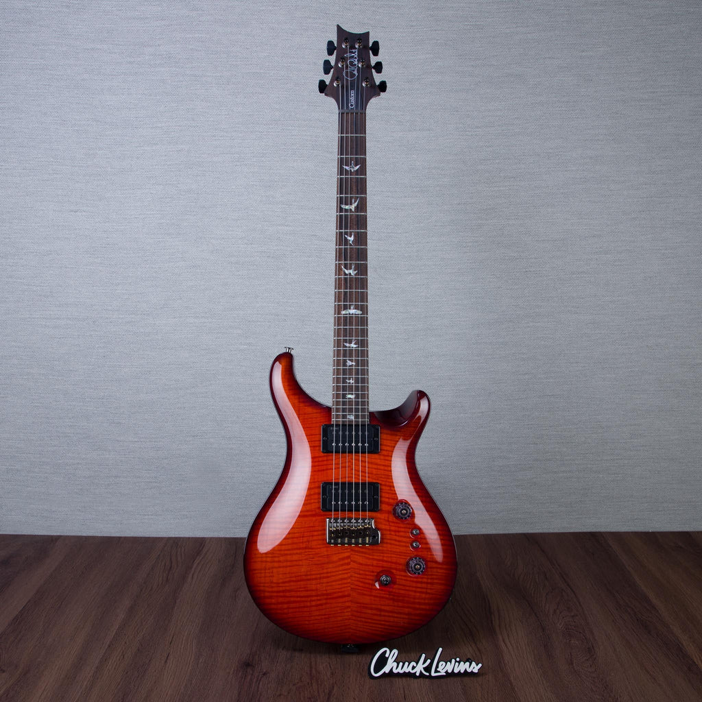 PRS Limited Edition Custom 24-08 10-Top Electric Guitar - Fire Red Burst - #0424105 - View 2 | MusicMarket