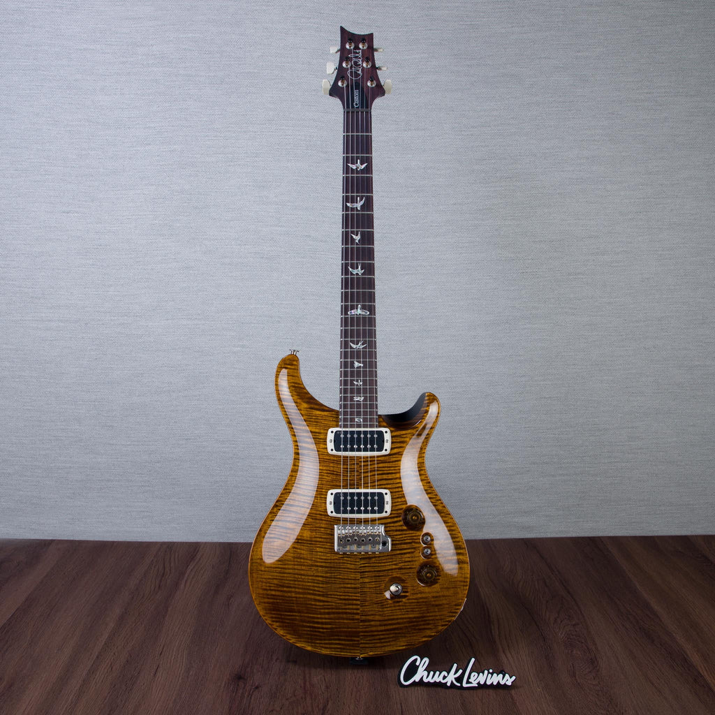 PRS Custom 24-08 10-Top Custom Color Electric Guitar - Orange Tiger - #250416897 - View 2 | MusicMarket