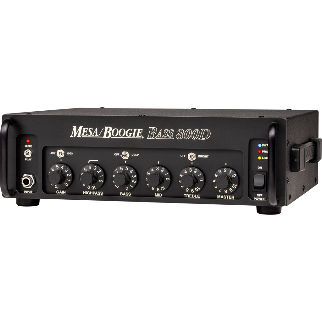 Mesa Boogie Bass-800D Black Metal Enclosure Tube Bass Amp - View 2 | MusicMarket