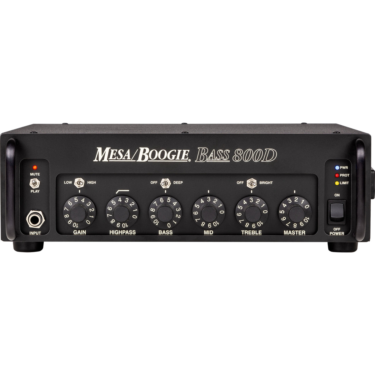 Mesa Boogie Bass-800D Black Metal Enclosure Tube Bass Amp - MusicMarket