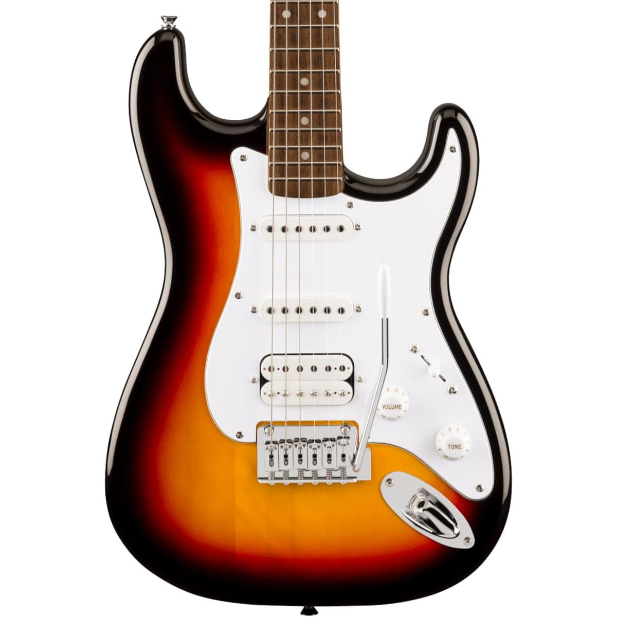 Squier Affinity Series Stratocaster Junior HSS Electric Guitar - 3-Color Sunburst - MusicMarket