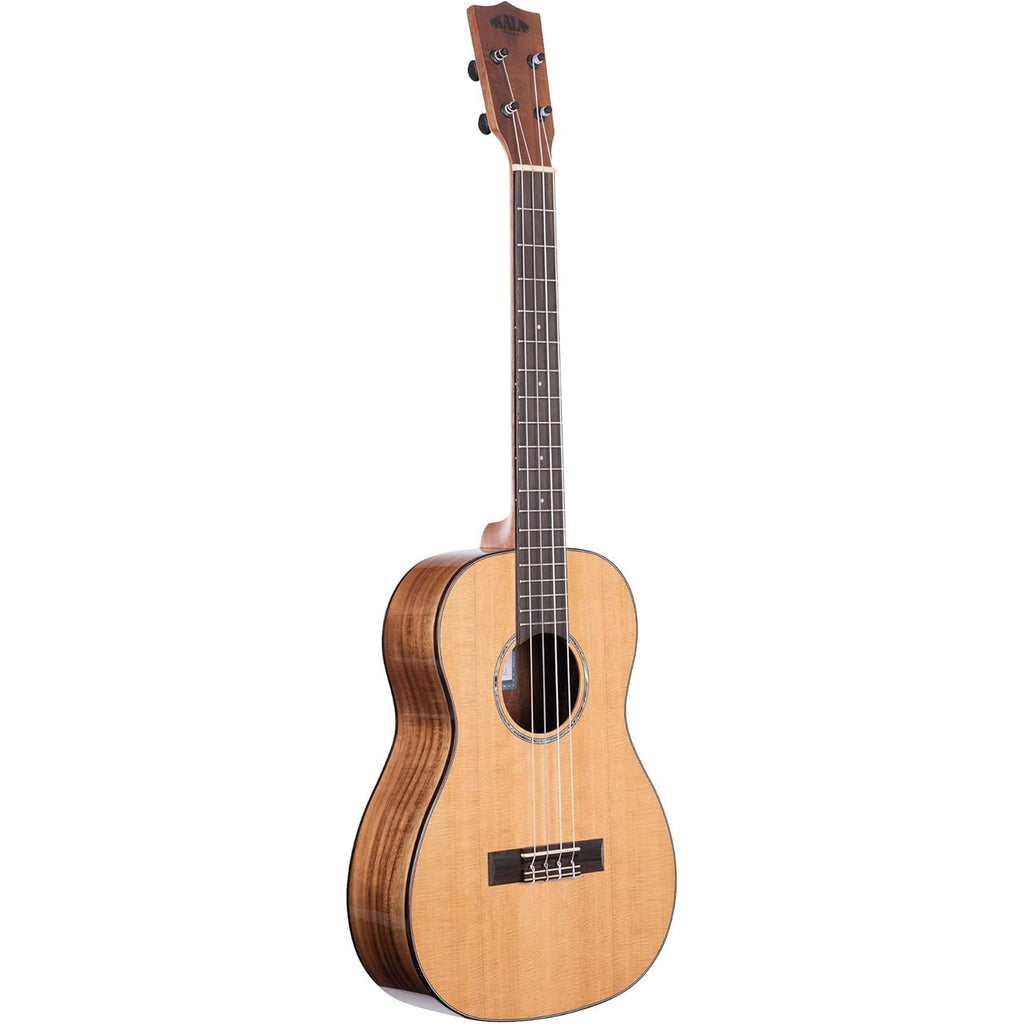 Kala KA-SCAC-B Solid Cedar Top Acacia Baritone Ukulele - View 4 | MusicMarket