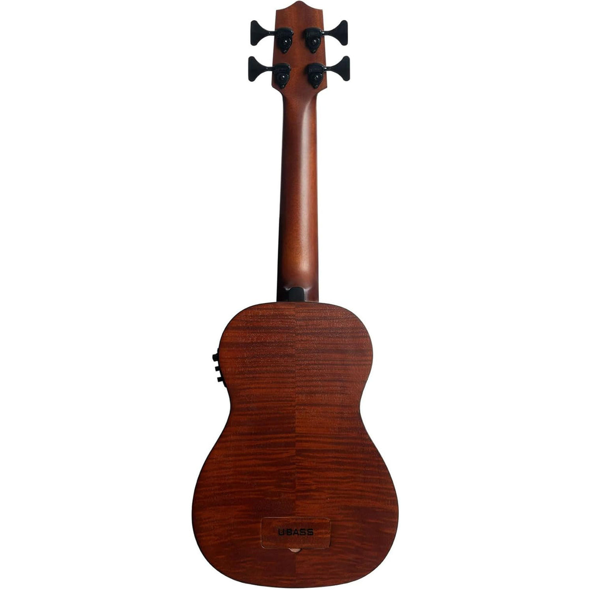 Kala U-Bass Exotic Mahogany Acoustic-Electric Bass Guitar - Natural - View 4 | MusicMarket