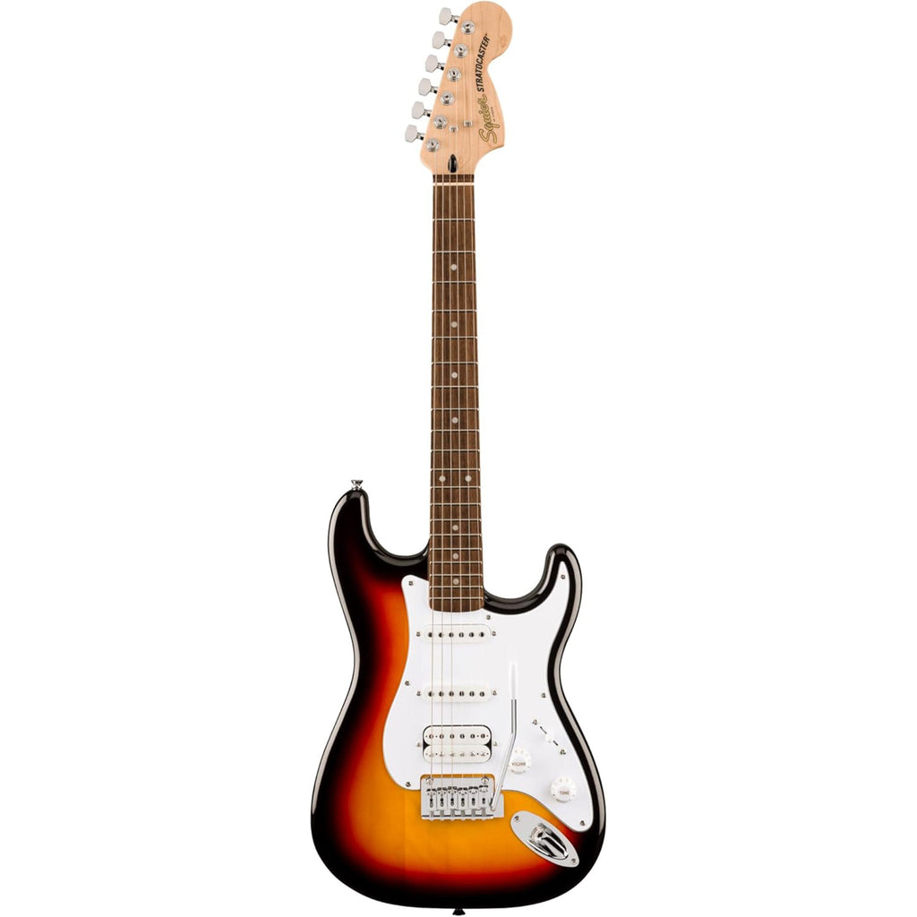 Squier Affinity Series Stratocaster Junior HSS Electric Guitar - 3-Color Sunburst - View 2 | MusicMarket