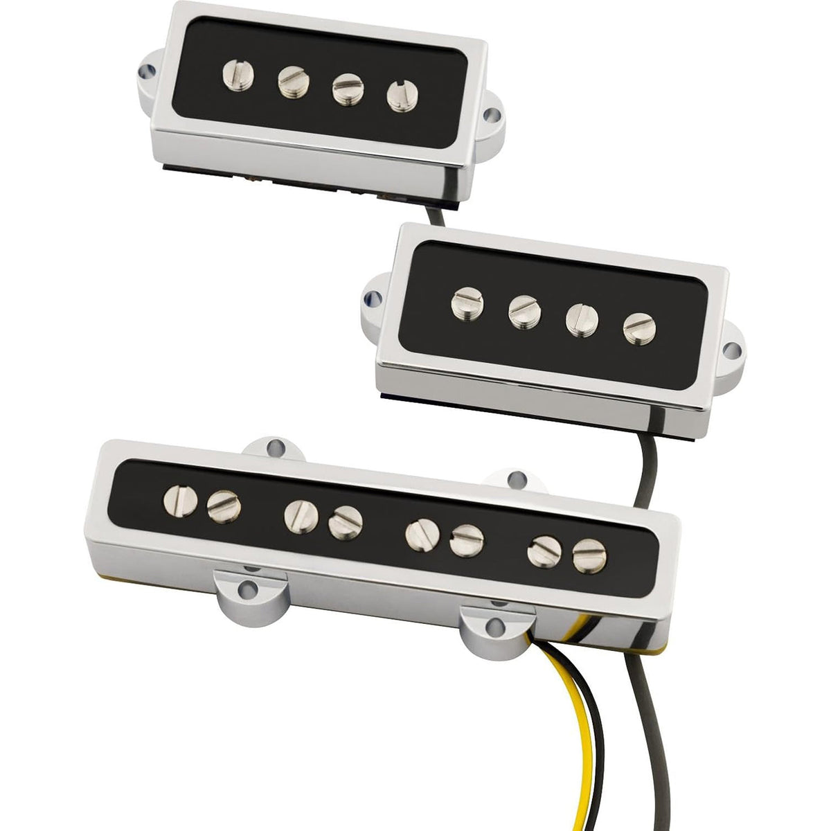 Fender Cobalt Chrome P/J Set Bass Guitar Pickup Set - MusicMarket