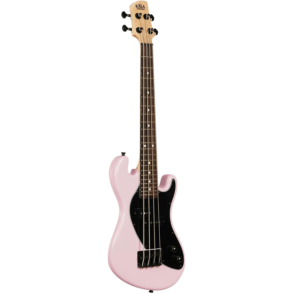 Kala Solidbody U-Bass Electric Bass Guitar - Pale Pink - View 2 | MusicMarket