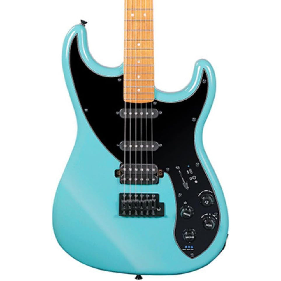 Tyma E7 Smart Guitar HSS Electric Guitar - Bay Blue - MusicMarket